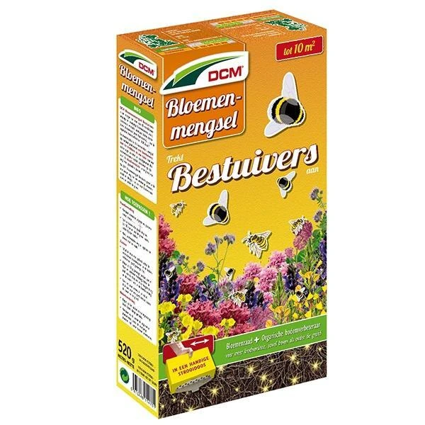 DCM Bloemenweide Voor Bestuivers + Bodemverbeteraar 10 M² 1 DCM Bloemenweide Voor Bestuivers + Bodemverbeteraar 10 M²