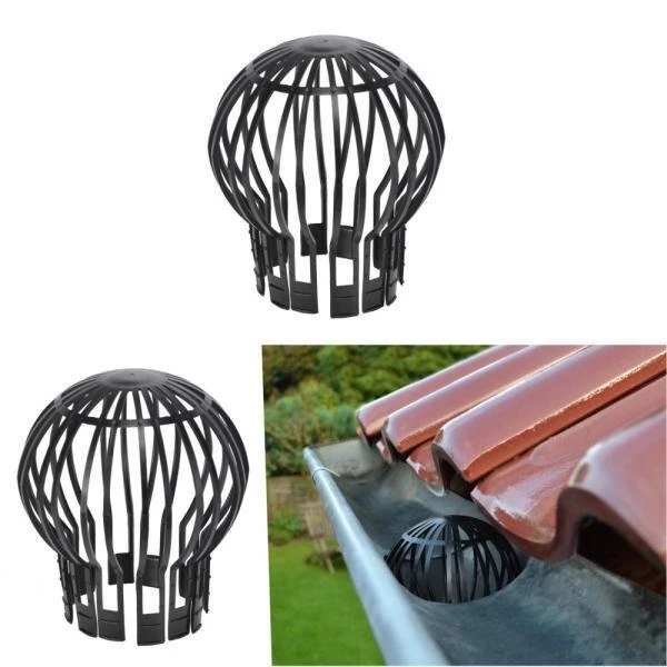 Dakgoot Bladvangers Tegen Verstopte Afvoerpijpen - Set Van 2 Stuks 1 Dakgoot Bladvangers Tegen Verstopte Afvoerpijpen - Set Van 2 Stuks