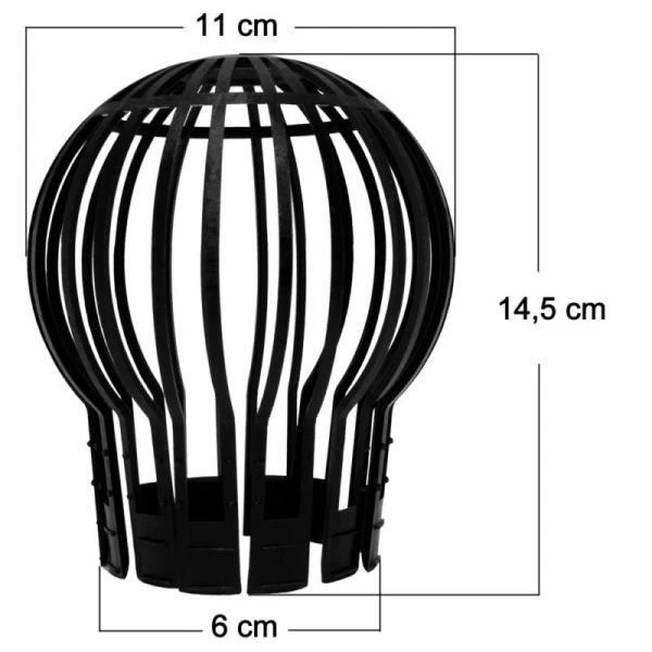 Dakgoot Bladvangers Tegen Verstopte Afvoerpijpen - Set Van 2 Stuks 4 Dakgoot Bladvangers Tegen Verstopte Afvoerpijpen - Set Van 2 Stuks - Afbeelding 4