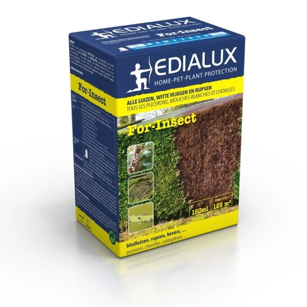 EDIALUX For-insect Buxus - Bestrijding Tegen Buxusmot 150 Ml 1 EDIALUX For-insect Buxus - Bestrijding Tegen Buxusmot 150 Ml