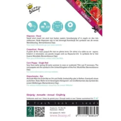 Klaproos Corn Poppy - Papaver Rhoeas -Tuin Sfeer Verkoop klaproos corn poppy papaver rhoeas 1646840341 658 600