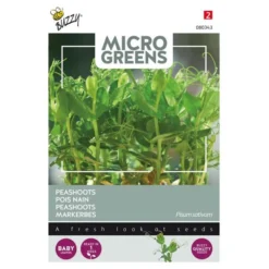 Microgreens Erwtenscheuten
