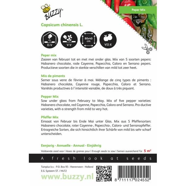 Peper Mixed 5 Soorten 2 Peper Mixed 5 Soorten - Afbeelding 2