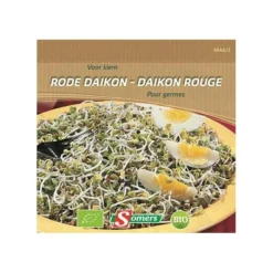 Rode Daikon Spruiten - Kiemgroente BIO