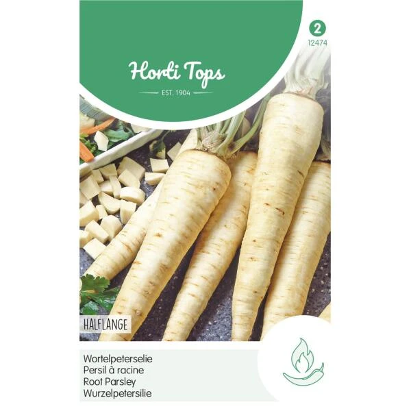 Wortelpeterselie Halflange Berliner - Petroselinum Crispum 1 Wortelpeterselie Halflange Berliner - Petroselinum Crispum