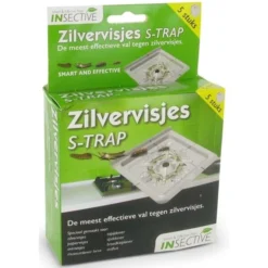 Zilvervisjes- En Papiervisjesvallen + Lokstof - Set Van 5 Stuks 7 Zilvervisjes- En Papiervisjesvallen + Lokstof - Set Van 5 Stuks -Tuin Sfeer Verkoop zilvervisjes en papiervisjesval 1499459985 1 600